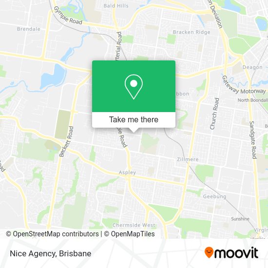 Nice Agency map
