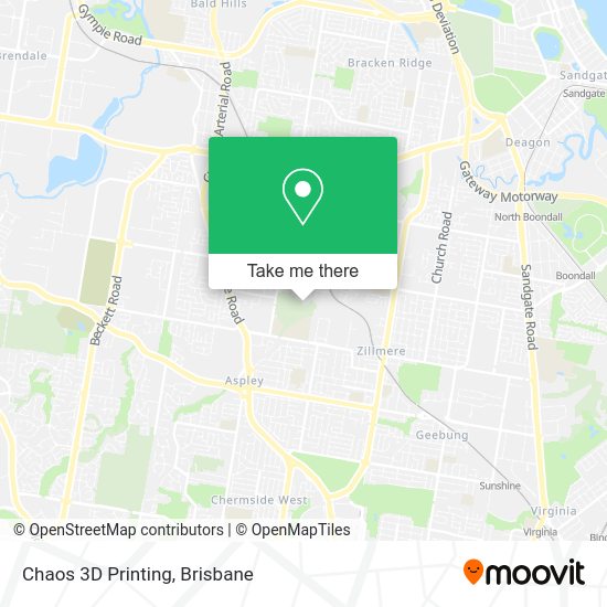Chaos 3D Printing map