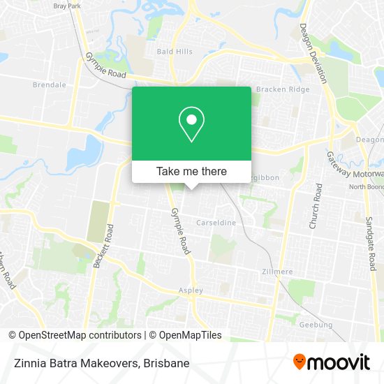 Zinnia Batra Makeovers map
