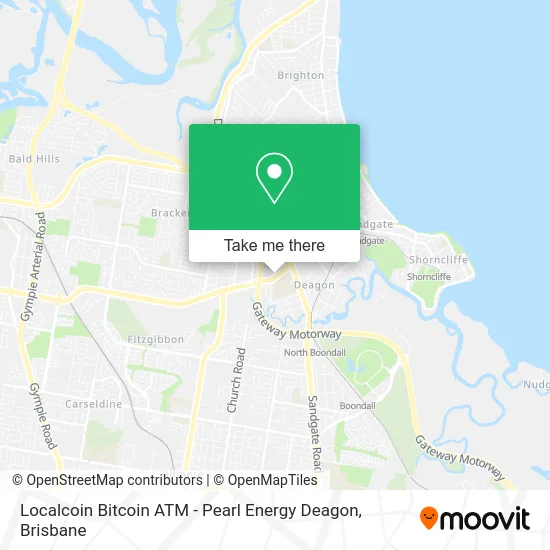 Localcoin Bitcoin ATM - Pearl Energy Deagon map