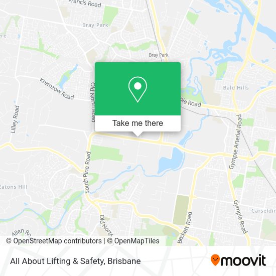 All About Lifting & Safety map
