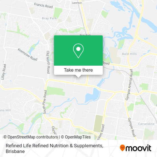 Refined Life Refined Nutrition & Supplements map
