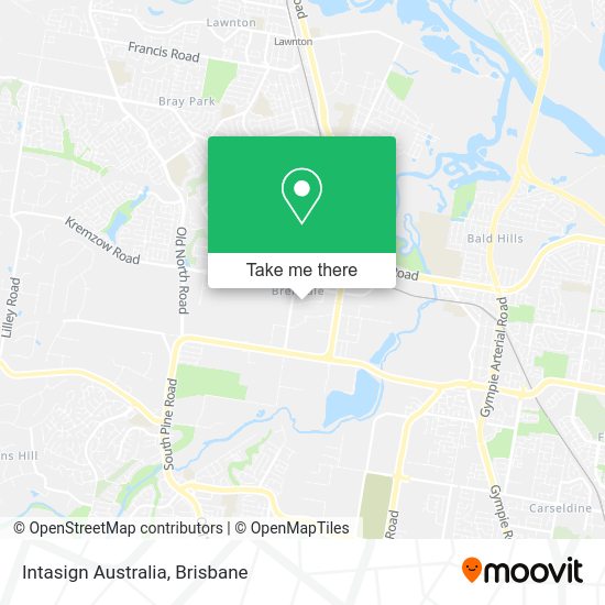 Intasign Australia map