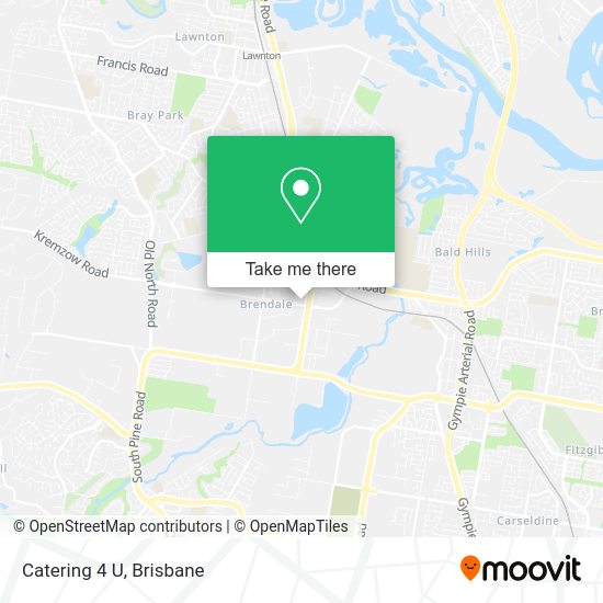 Catering 4 U map