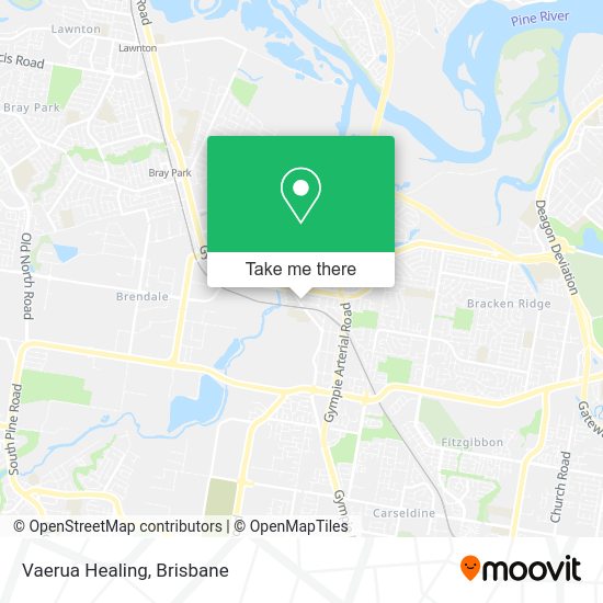 Vaerua Healing map