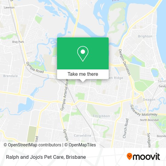 Ralph and Jojo's Pet Care map