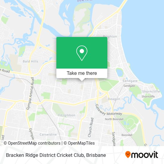 Bracken Ridge District Cricket Club map