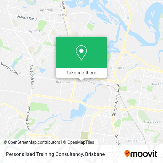 Personalised Training Consultancy map