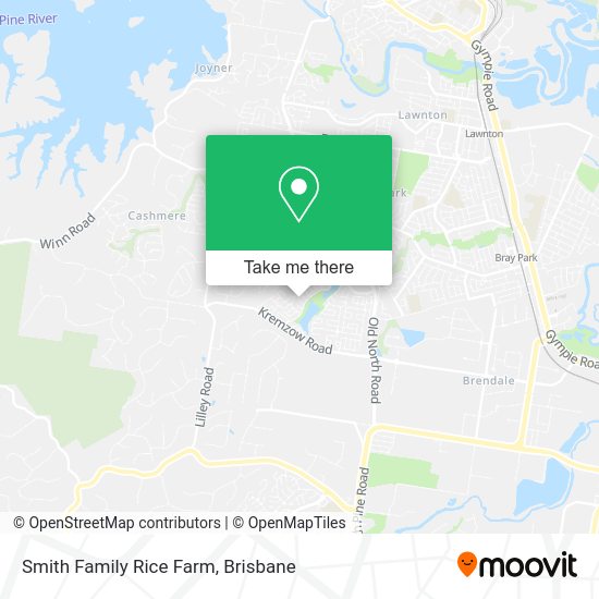 Smith Family Rice Farm map