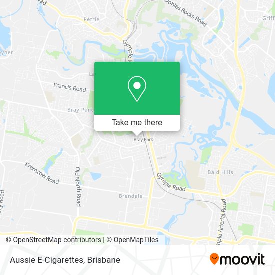 Aussie E-Cigarettes map