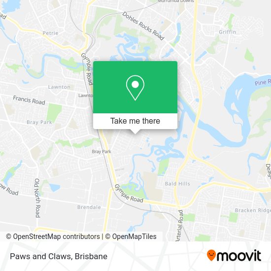 Paws and Claws map