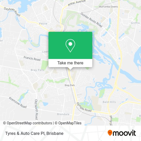 Tyres & Auto Care Pl map