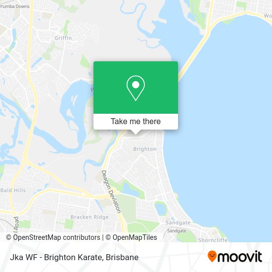 Jka WF - Brighton Karate map