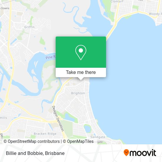 Billie and Bobbie map