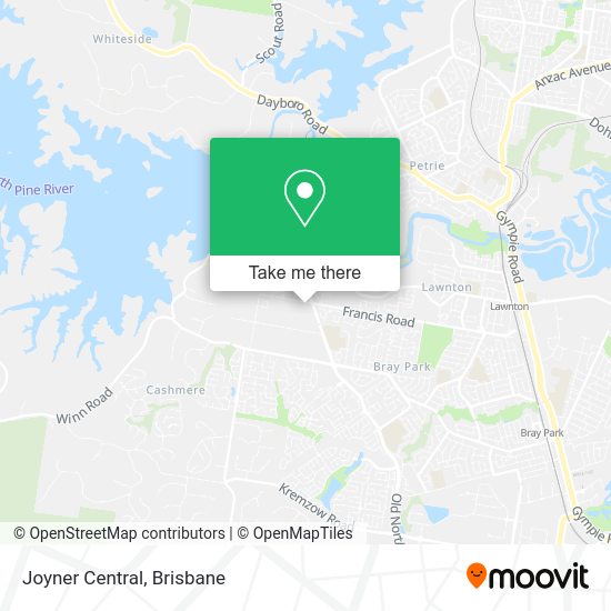 Joyner Central map