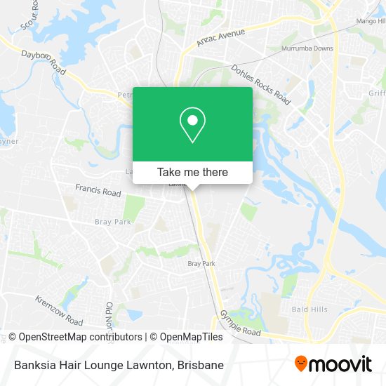 Banksia Hair Lounge Lawnton map