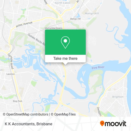 K K Accountants map