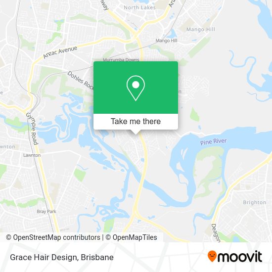 Grace Hair Design map