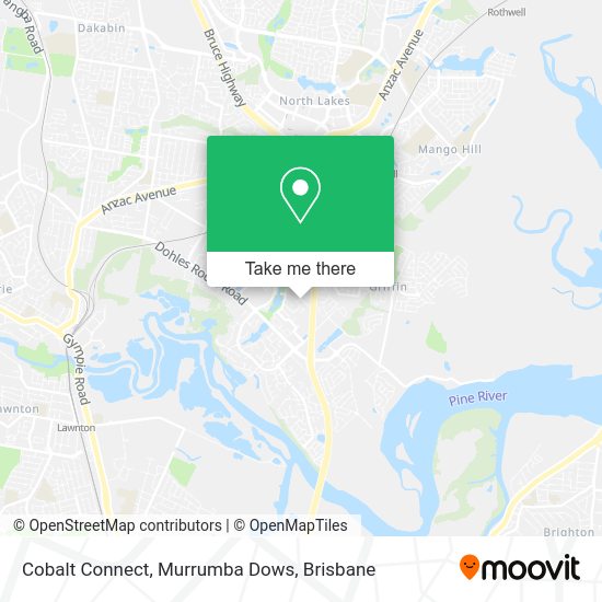Cobalt Connect, Murrumba Dows map