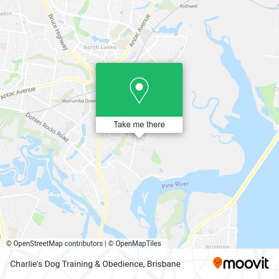 Charlie's Dog Training & Obedience map