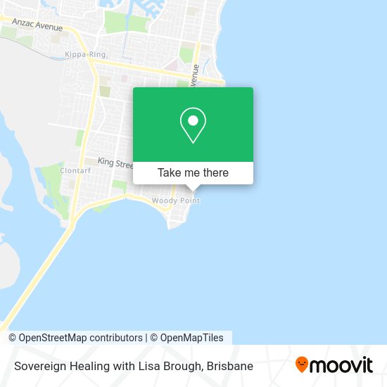 Sovereign Healing with Lisa Brough map