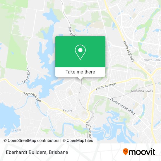 Eberhardt Builders map