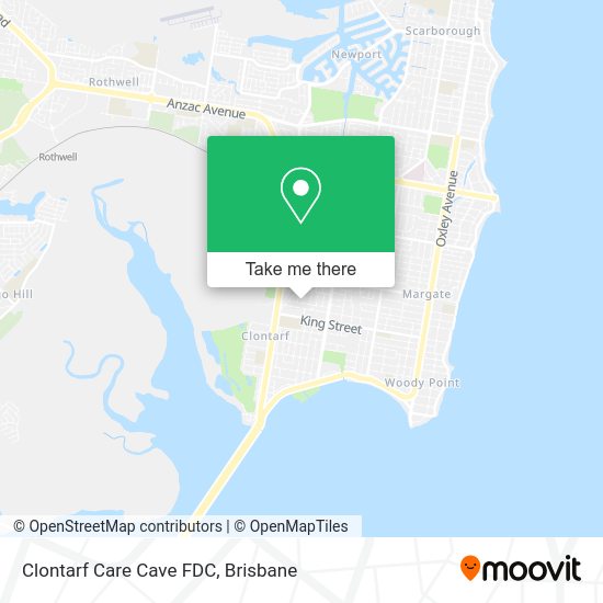 Clontarf Care Cave FDC map