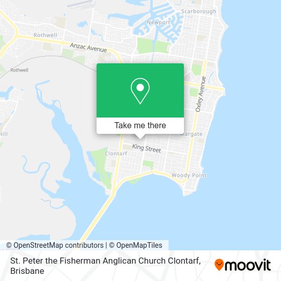 St. Peter the Fisherman Anglican Church Clontarf map