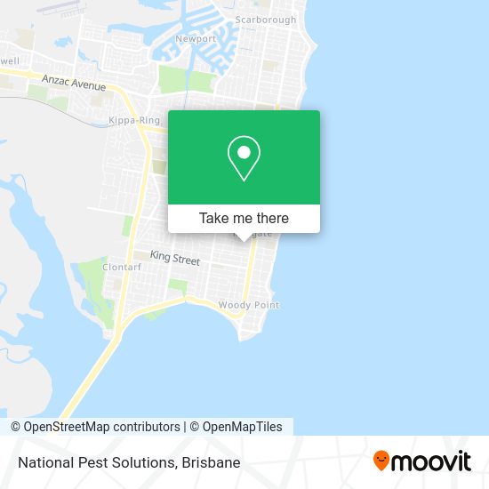 National Pest Solutions map