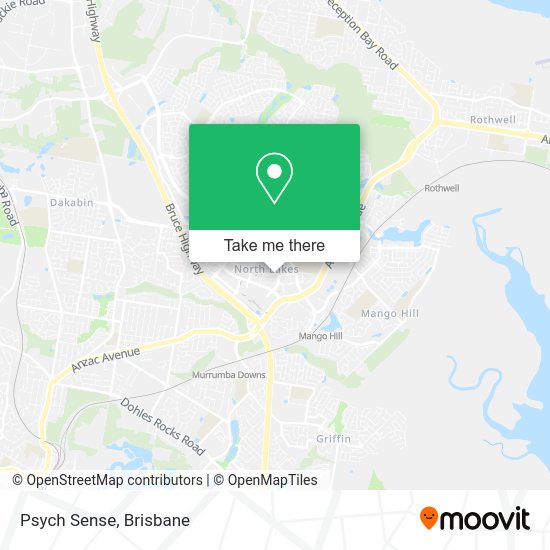Psych Sense map
