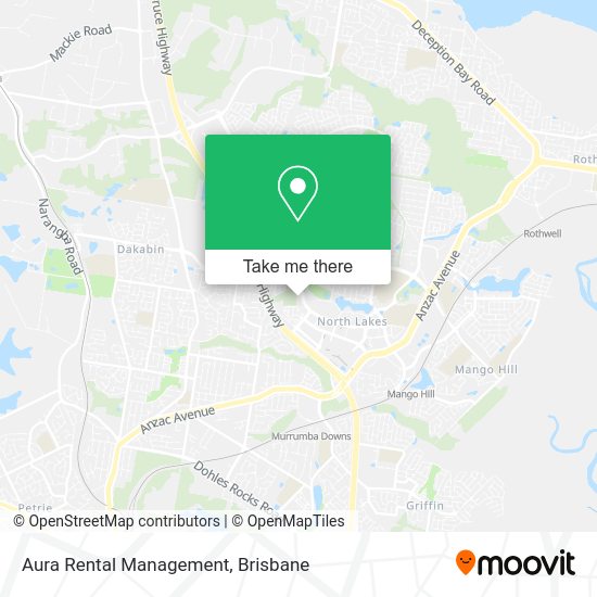 Aura Rental Management map