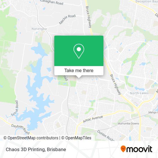 Chaos 3D Printing map