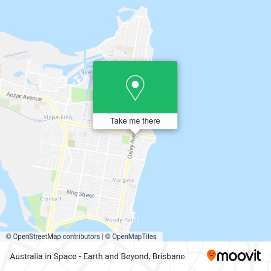 Australia in Space - Earth and Beyond map
