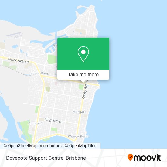 Dovecote Support Centre map
