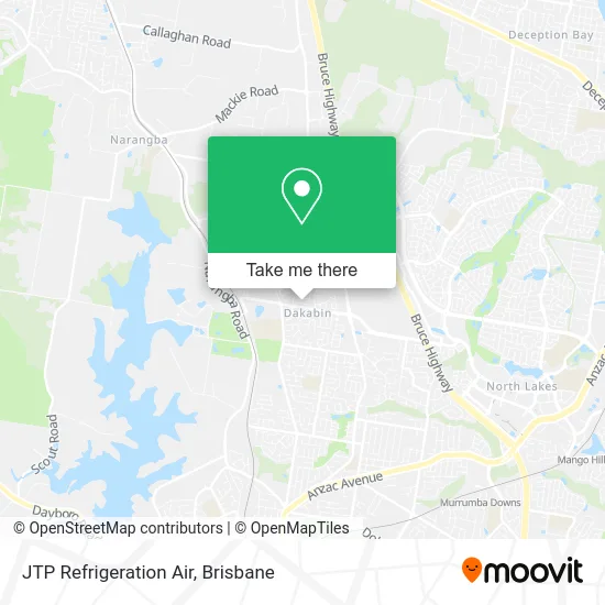 JTP Refrigeration Air map
