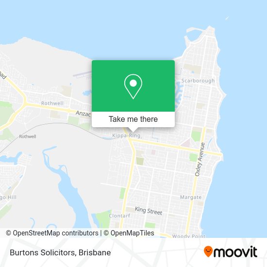 Burtons Solicitors map