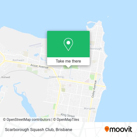 Scarborough Squash Club map