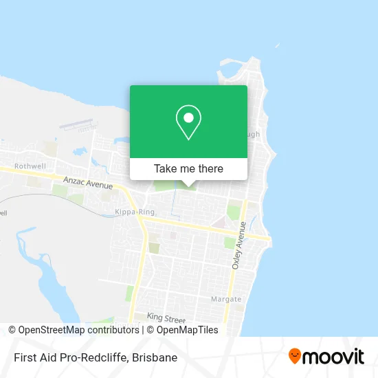 First Aid Pro-Redcliffe map