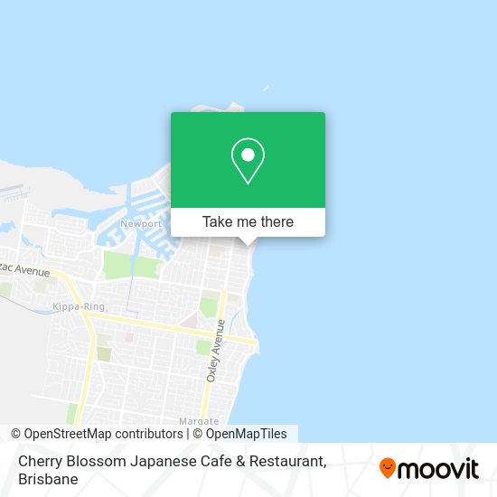 Cherry Blossom Japanese Cafe & Restaurant map
