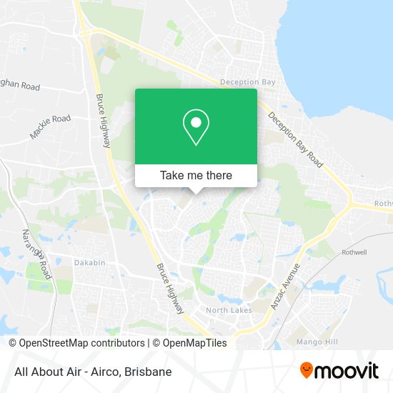 All About Air - Airco map