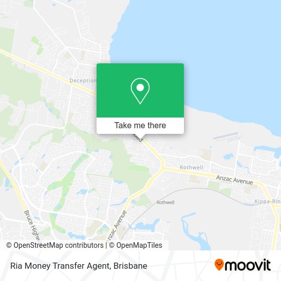 Ria Money Transfer Agent map