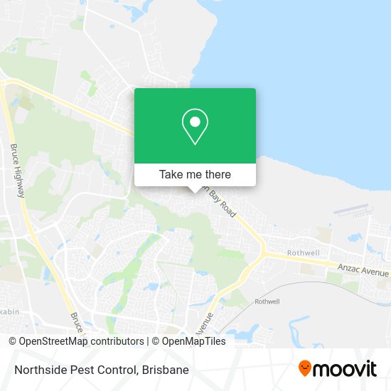 Northside Pest Control map