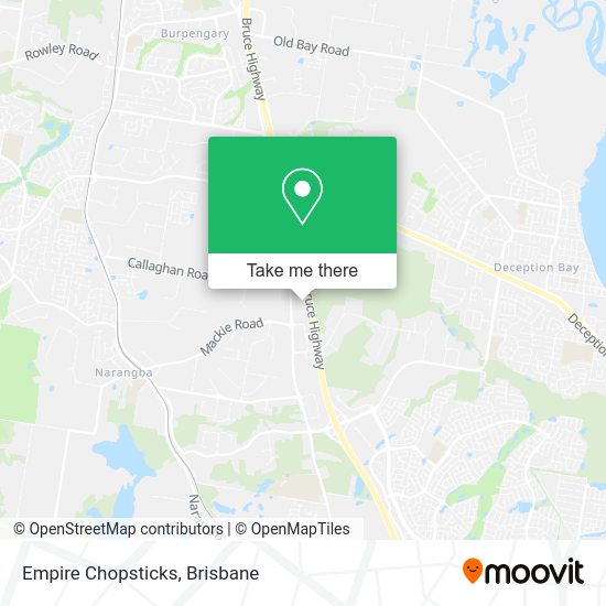 Empire Chopsticks map