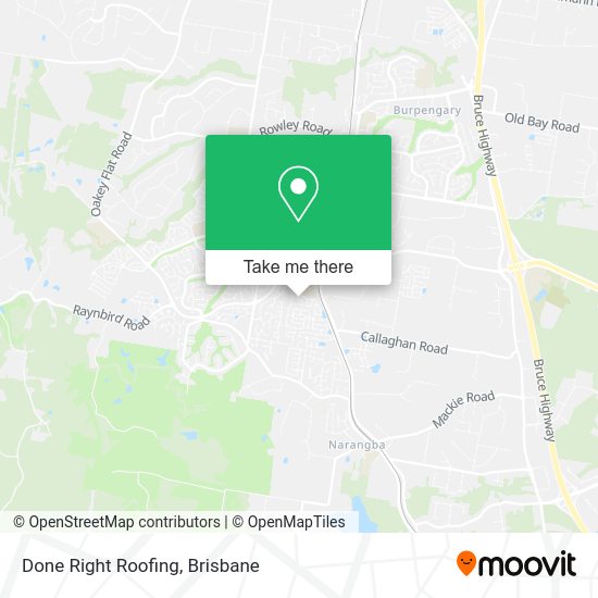 Done Right Roofing map