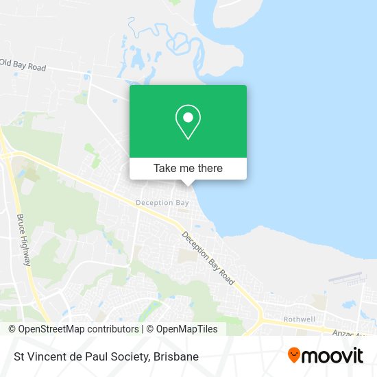 St Vincent de Paul Society map