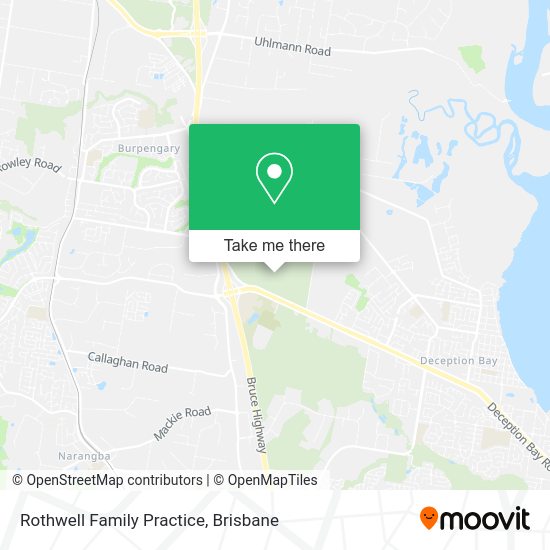 Rothwell Family Practice map