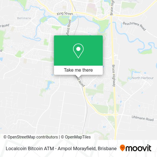 Localcoin Bitcoin ATM - Ampol Morayfield map