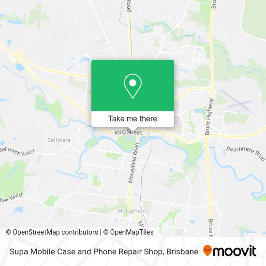 Supa Mobile Case and Phone Repair Shop map