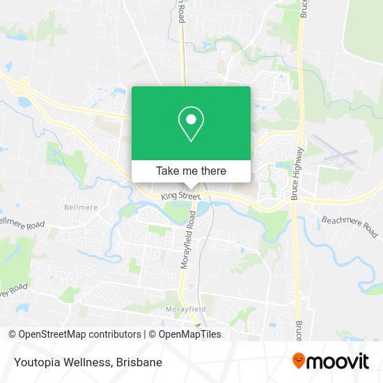 Youtopia Wellness map