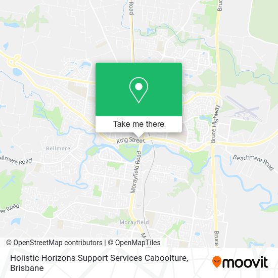 Holistic Horizons Support Services Caboolture map
